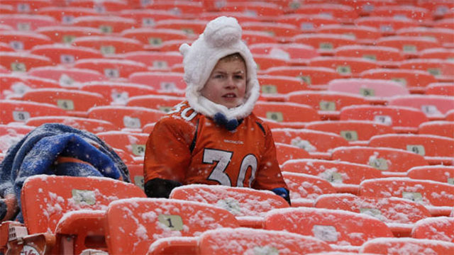 Broncos fan sad Getty